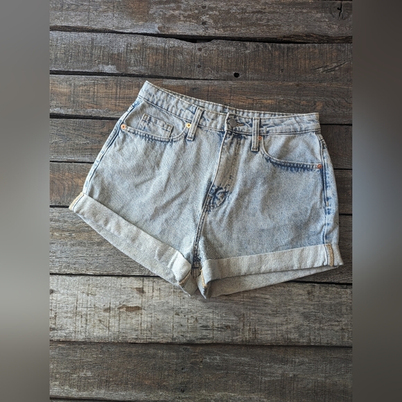 Wild Fable Highest Rise Mom Shorts - Picture 2 of 6